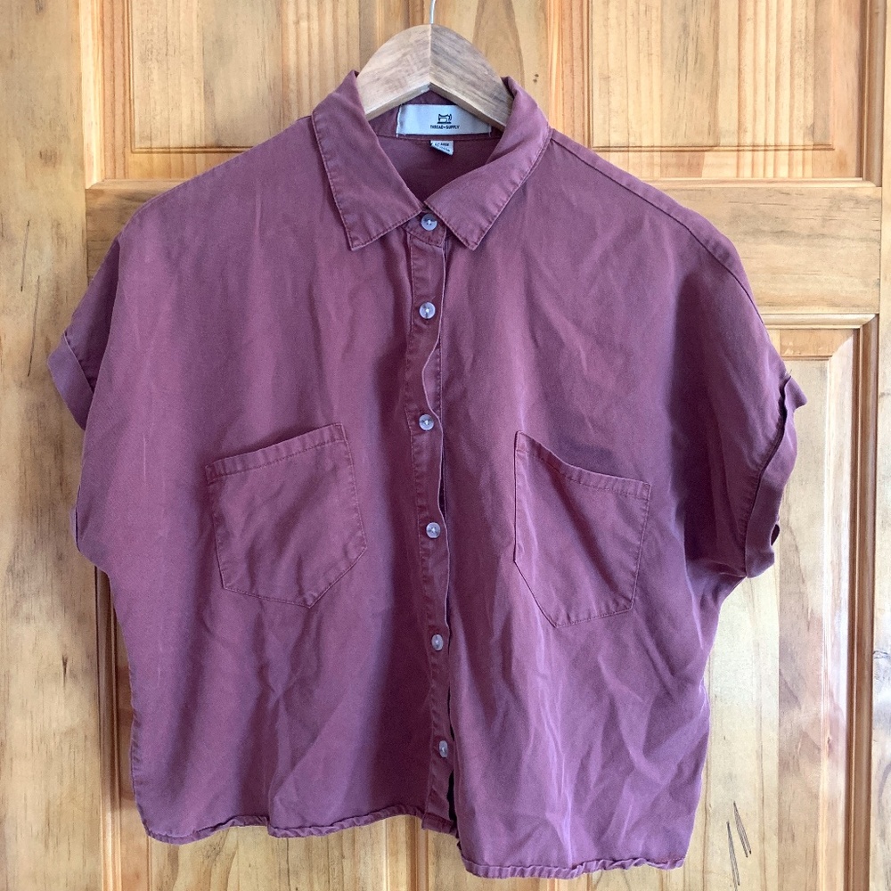 Relaxed Fit Short Sleeve Shirt